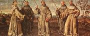 LICINIO, Bernardino Franciscan Martyrs sf Spain oil painting artist